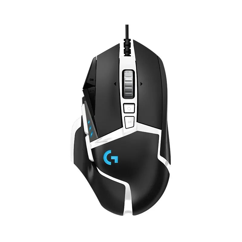 Mouse alámbrico para videojuegos Logitech G502 HERO Master 502