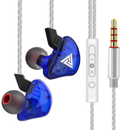 Original QKZ AK6 Copper Driver HiFi Wired Earphone Race Sport & Gaming