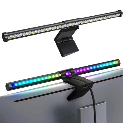LED Light Bar for Monitor - RGB Atmosphere Lamp with Touch Control, 44cm