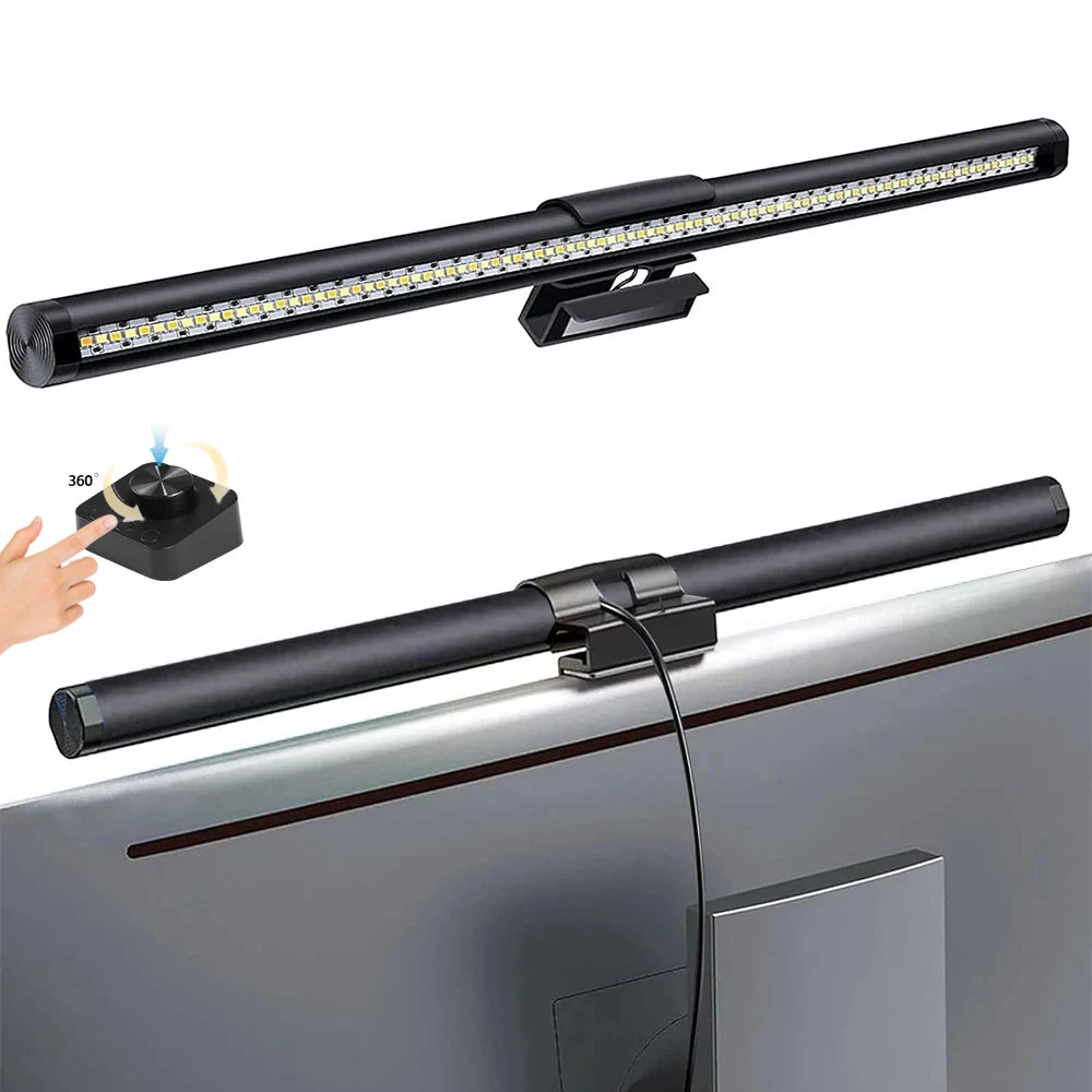 LED Light Bar for Monitor - RGB Atmosphere Lamp with Touch Control, 44cm