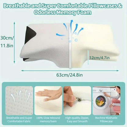 Almohada cervical Butterfly Sleep Memory duerme como en un sueño