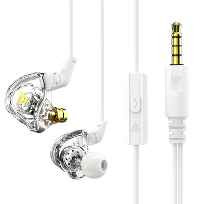 Original QKZ AK6 Copper Driver HiFi Wired Earphone Race Sport & Gaming