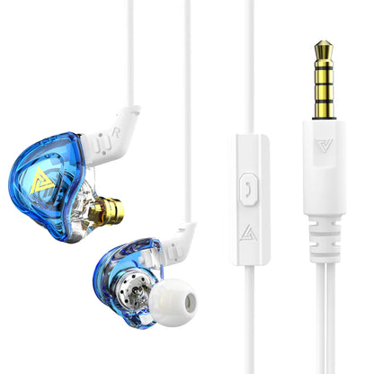 Original QKZ AK6 Copper Driver HiFi Wired Earphone Race Sport & Gaming