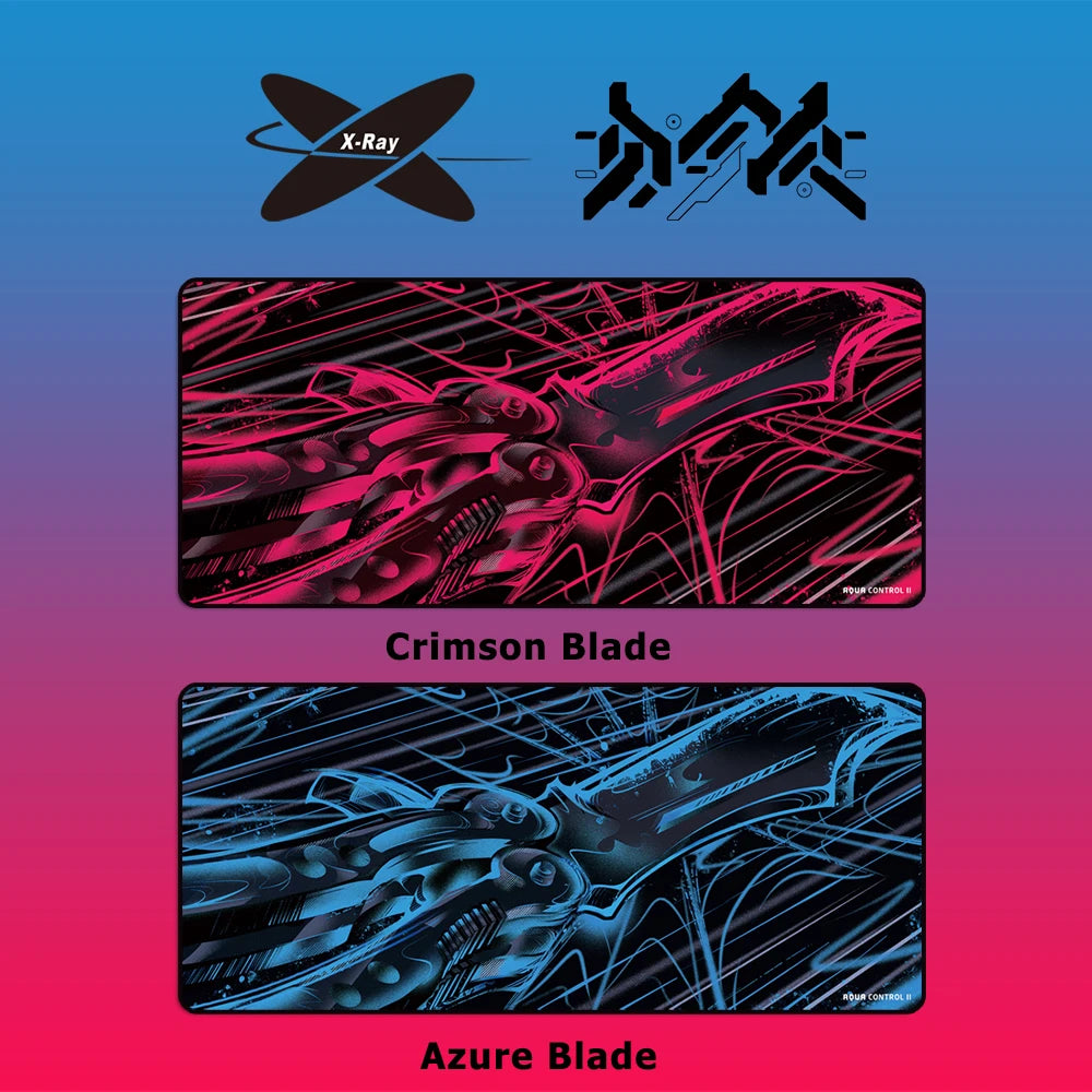 X-Raypad x Huclan Aqua Control II — XXL Gaming Mouse Pad | 900x400mm