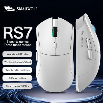 Ratón inalámbrico para juegos SMAILWOLF RS7 Bluetooth