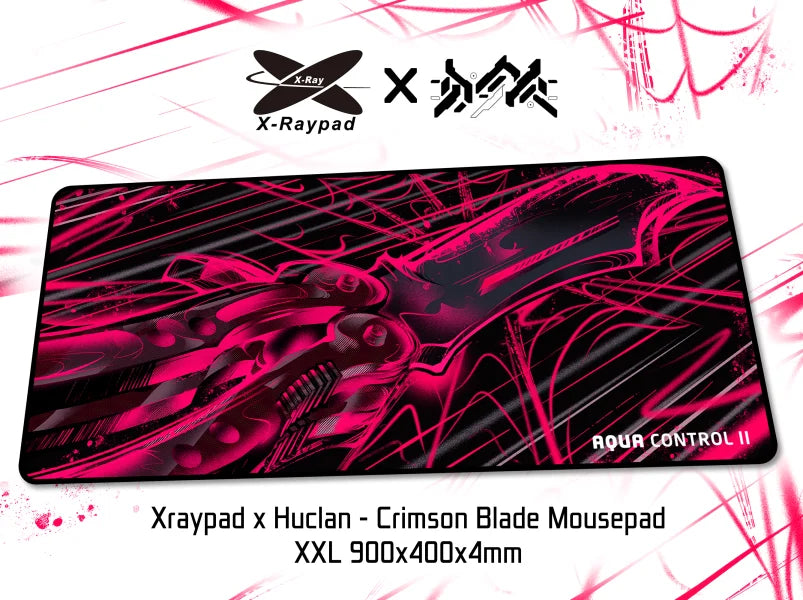 X-Raypad x Huclan Aqua Control II — XXL Gaming Mouse Pad | 900x400mm