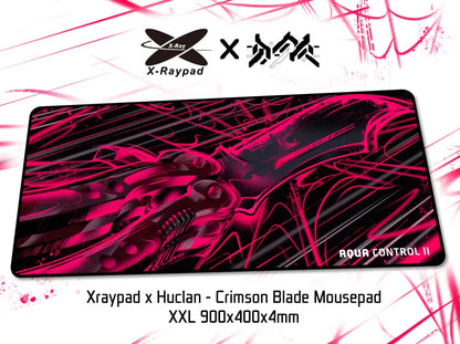 X-Raypad x Huclan Aqua Control II — XXL Gaming Mouse Pad | 900x400mm