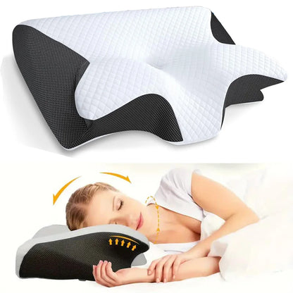 Almohada cervical Butterfly Sleep Memory duerme como en un sueño