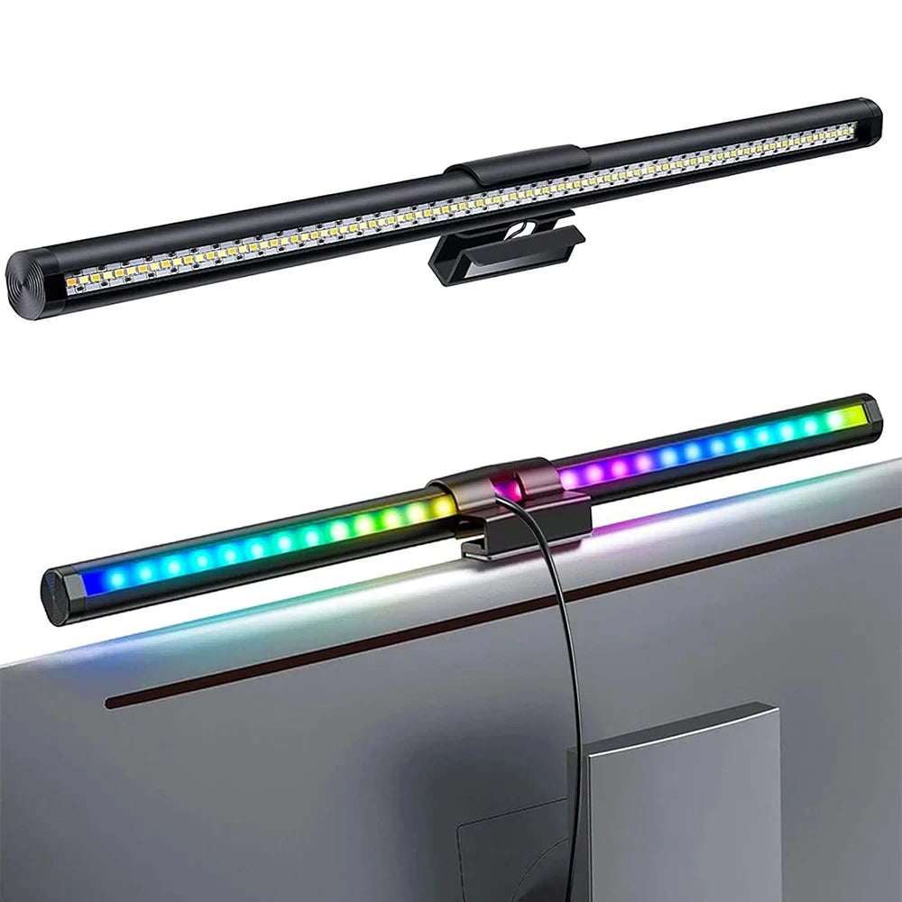 LED Light Bar for Monitor - RGB Atmosphere Lamp with Touch Control, 44cm