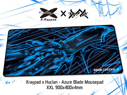 X-Raypad x Huclan Aqua Control II — XXL Gaming Mouse Pad | 900x400mm