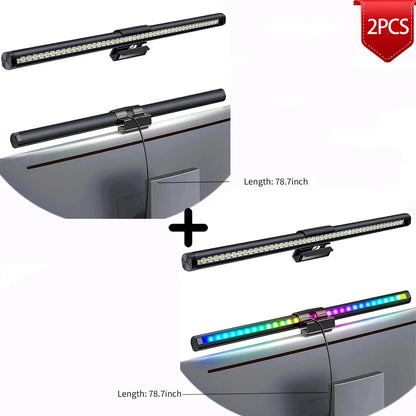 LED Light Bar for Monitor - RGB Atmosphere Lamp with Touch Control, 44cm