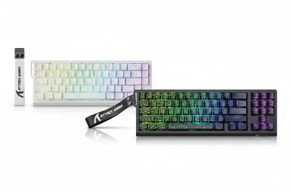 Two ATTACK SHARK Keyboards